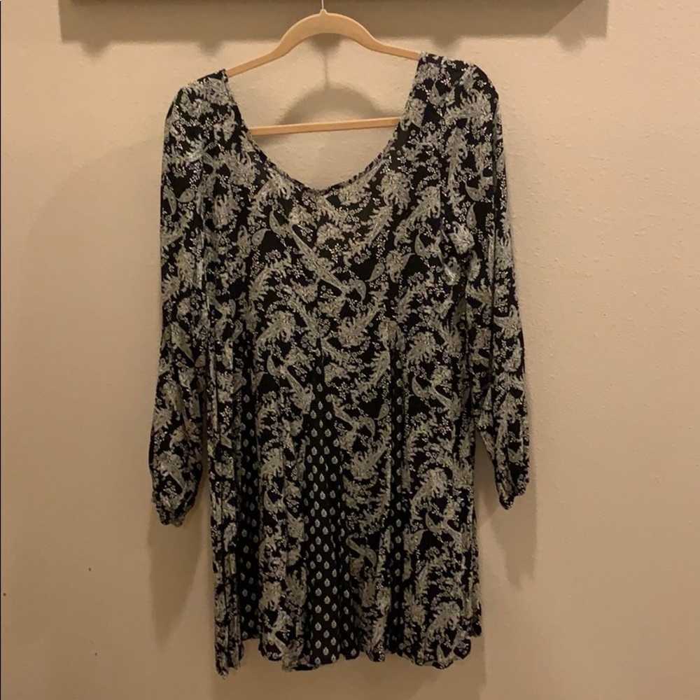 Mini flowy dress